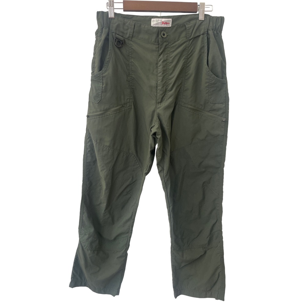 Rail Riders Insect Shield Repellent Cargo Pants Olive Green Size‎ S Outdoor Camp